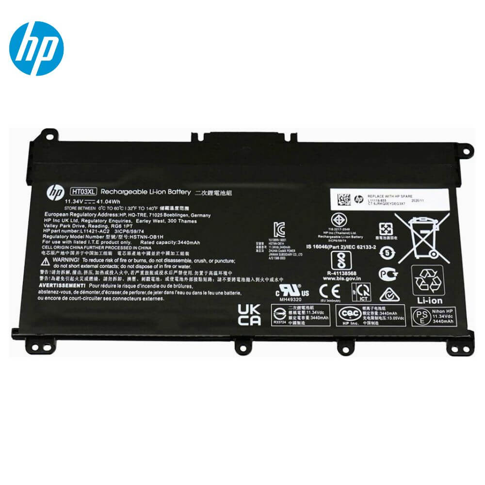 Genuine HP L11421-2C3 Laptop Battery - HT03XL